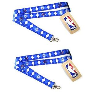 Philadelphia 76ers NBA Argyle Lanyard 2 Pack